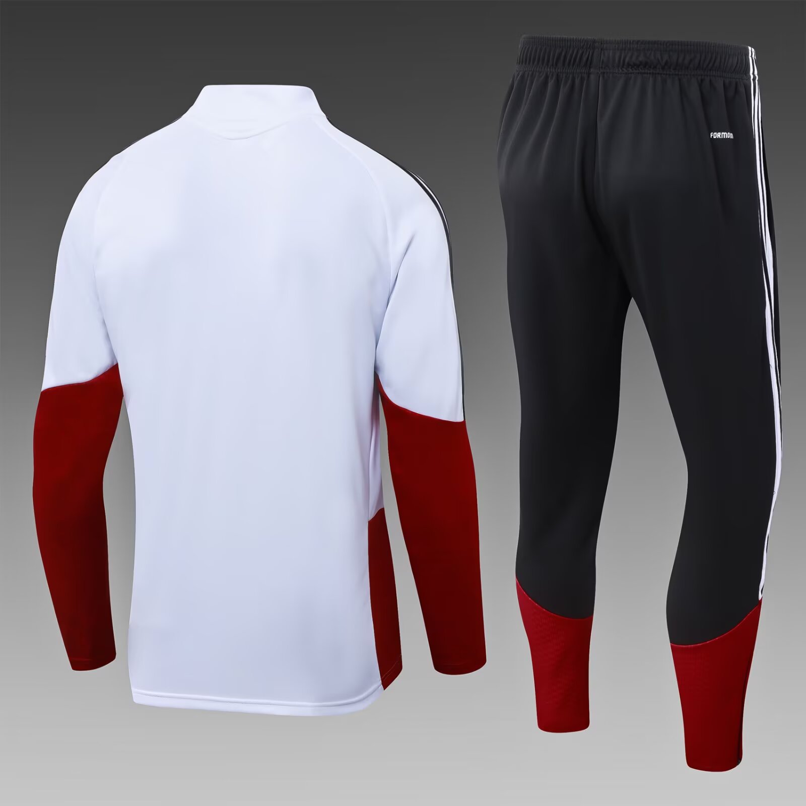2026 Germany Half-Zip Training Suit White Jersey Set