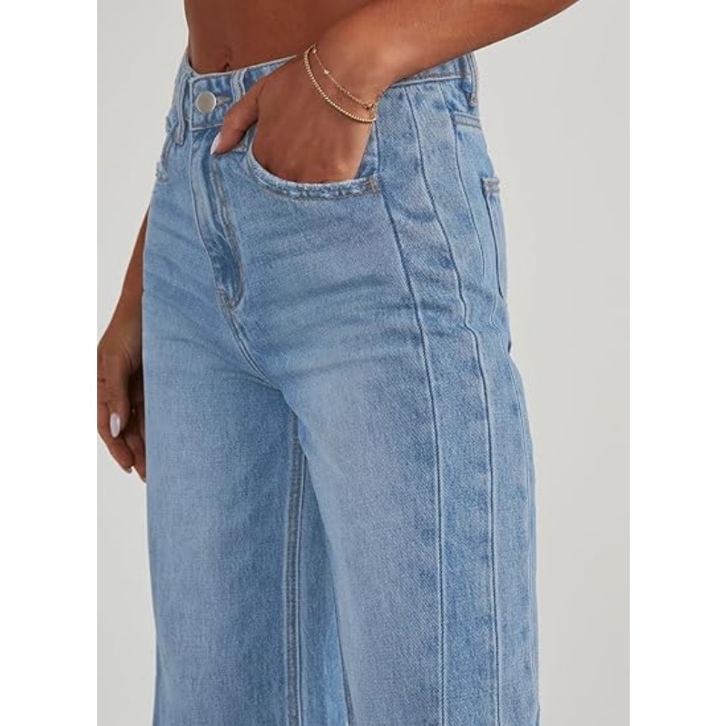 CHICDENLY Women's Wide Leg Jeans