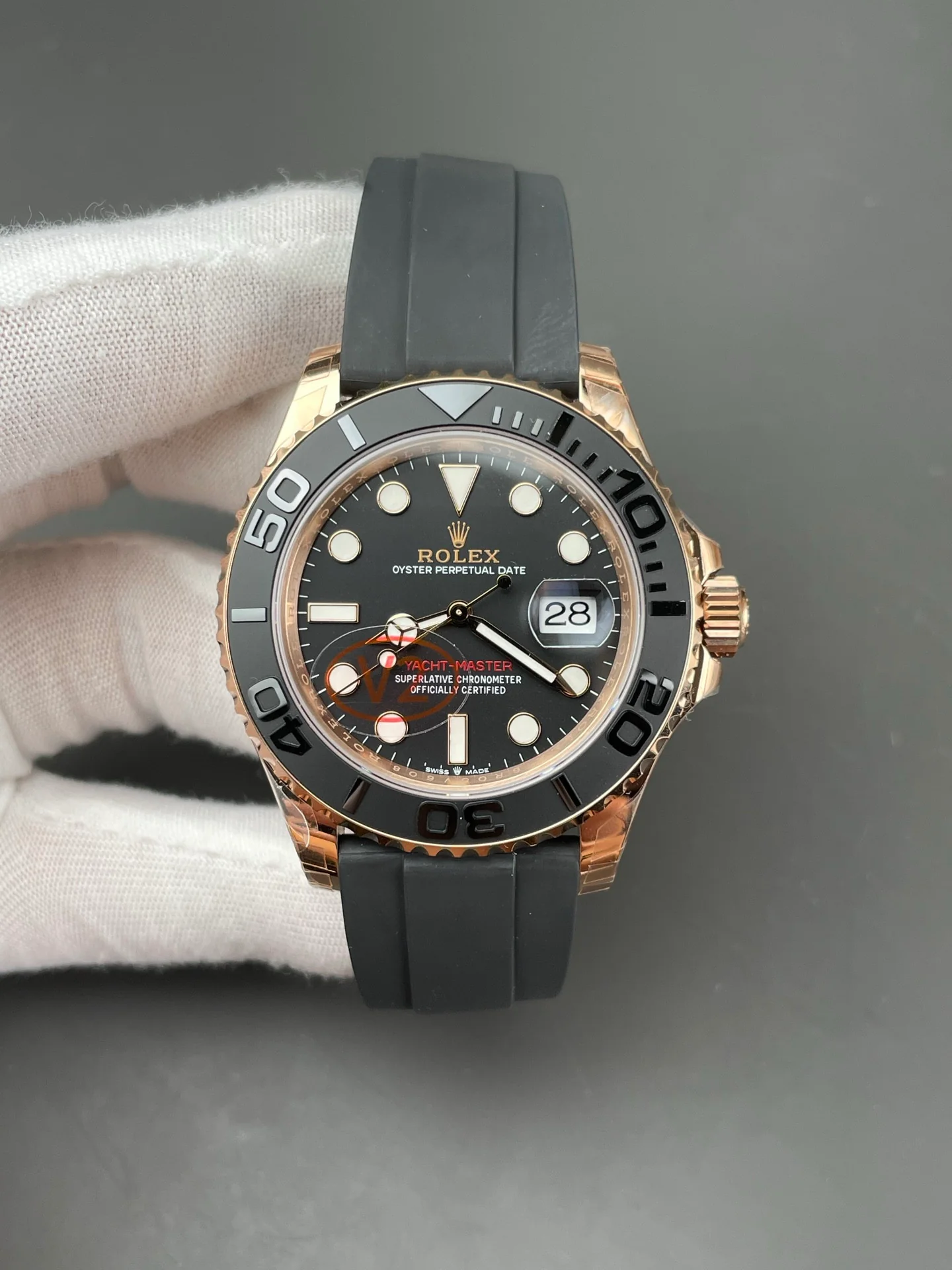 Rose Gold Yacht-Master M126655-0002