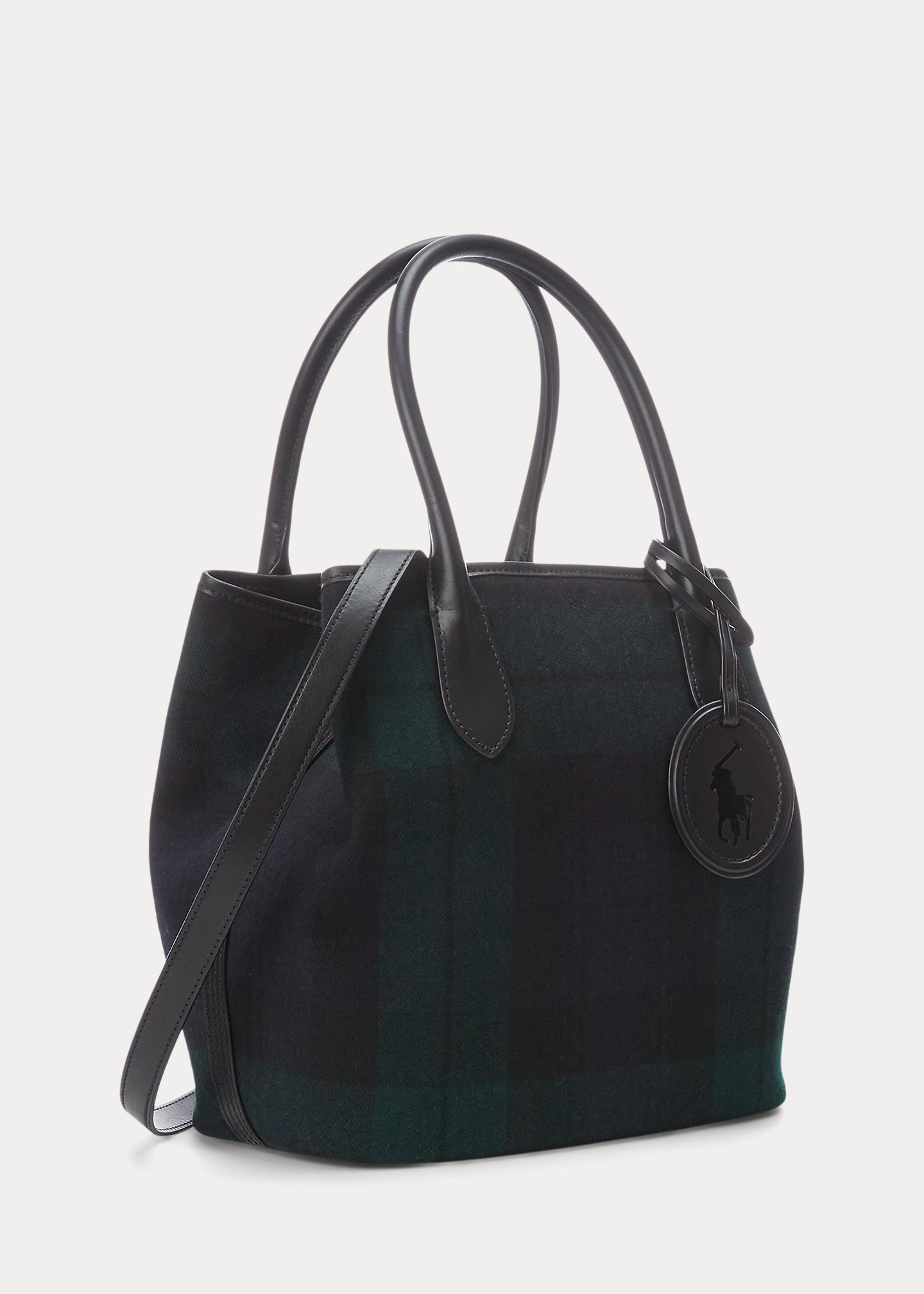 Plaid Wool Medium Bellport Tote