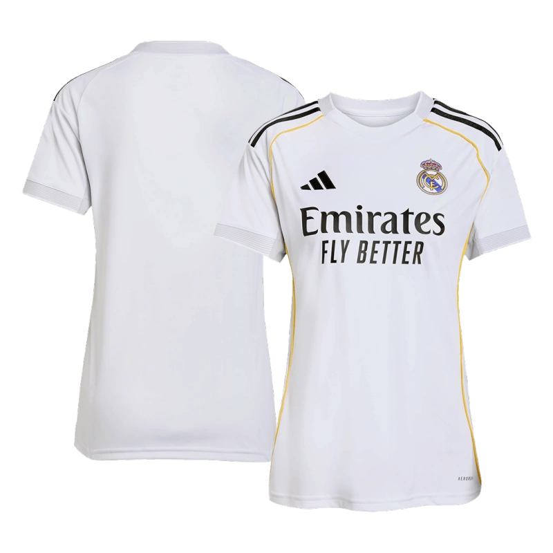 Real Madrid Soccer Jersey Home Women's Custom Shirt 2025-26 Fan version