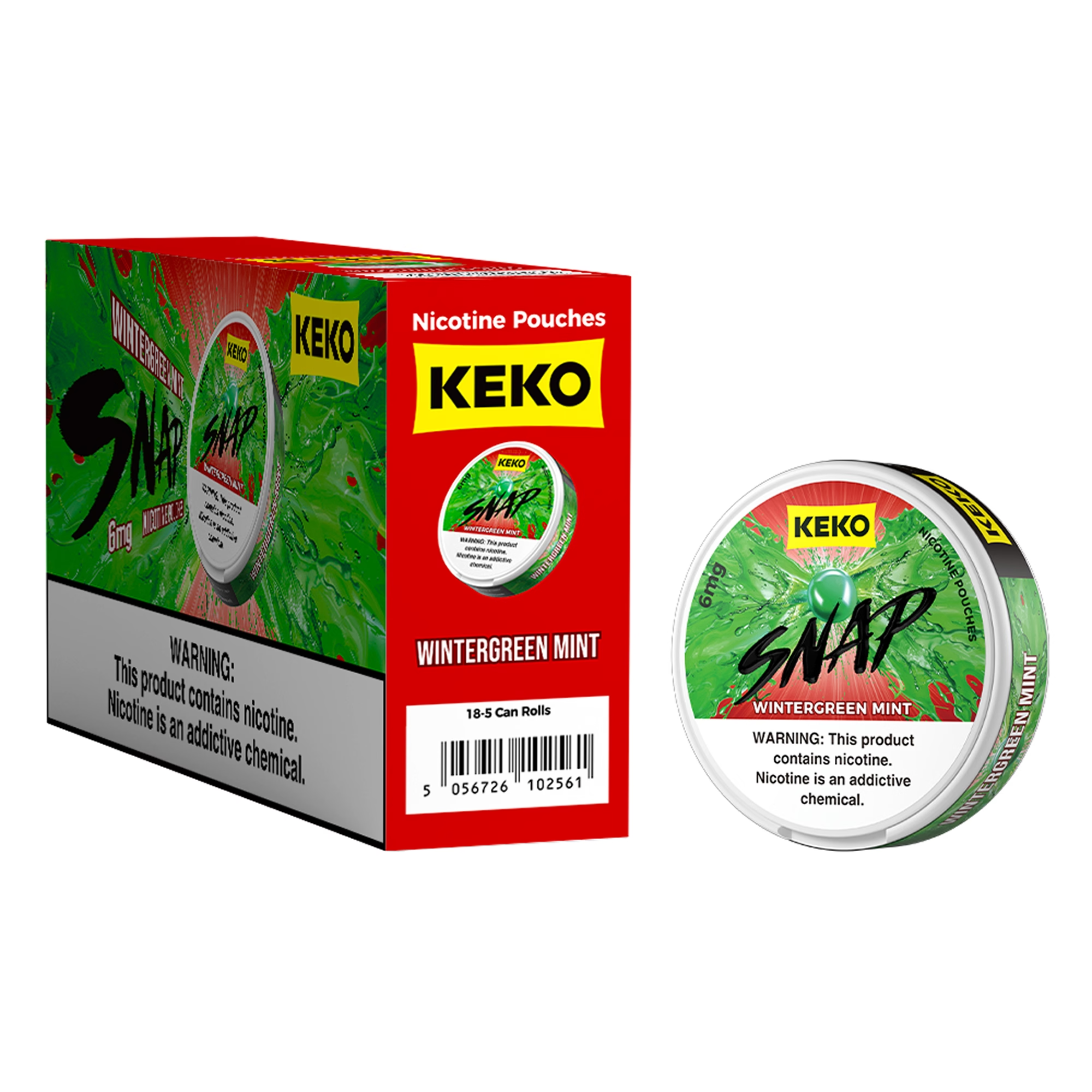 KEKO WINTERGREEN MINT 3mg/6mg