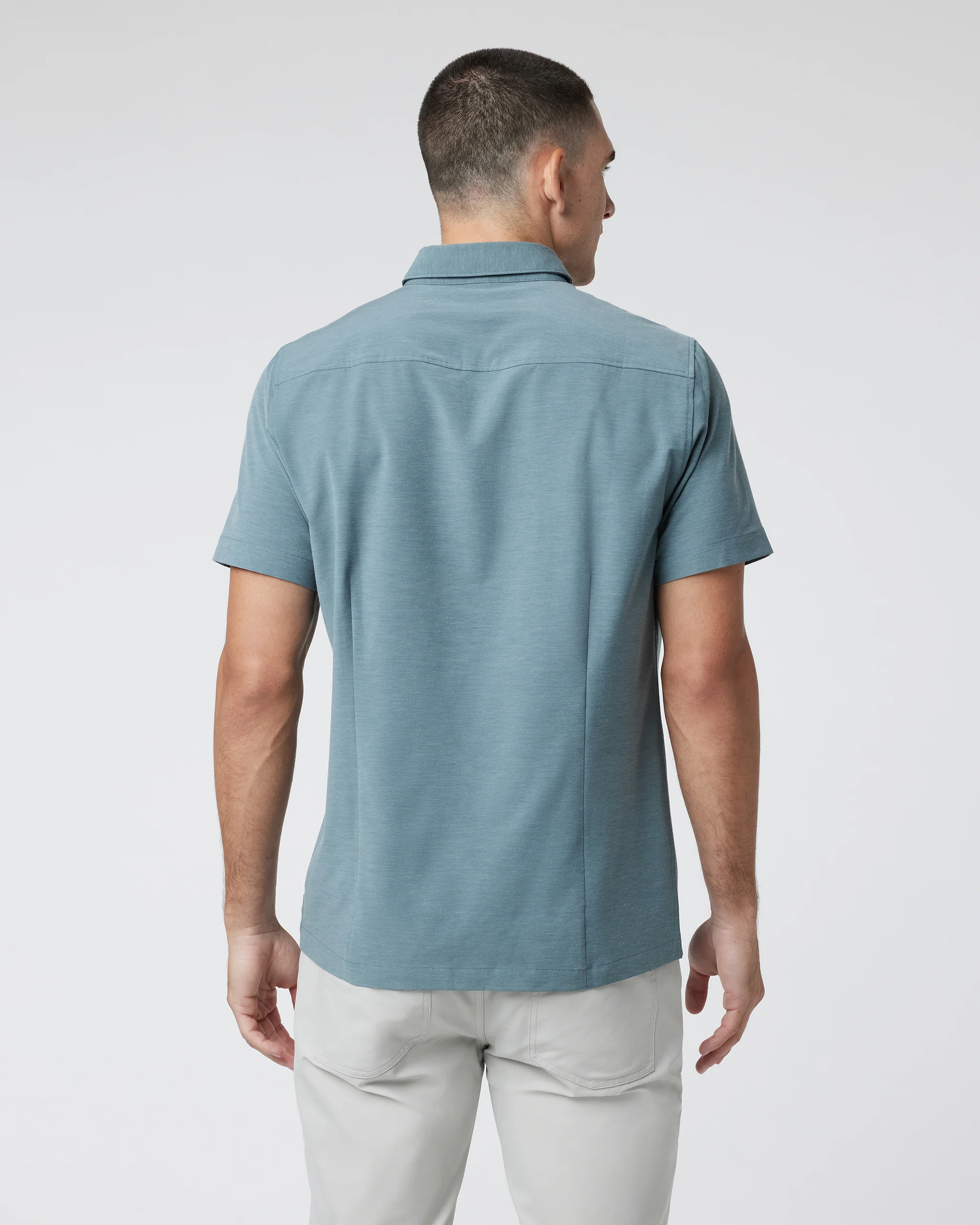 Short Sleeve Bridge Button Down