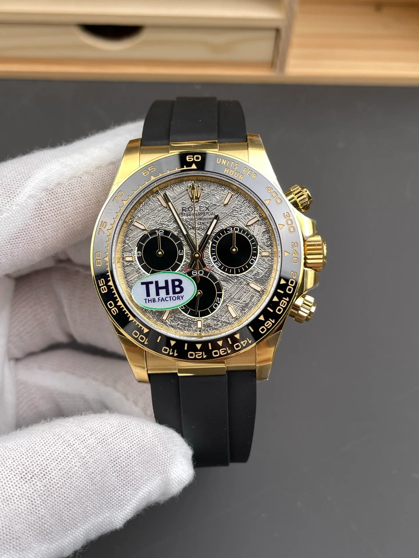 Full Gold Meteorite Dial Daytona