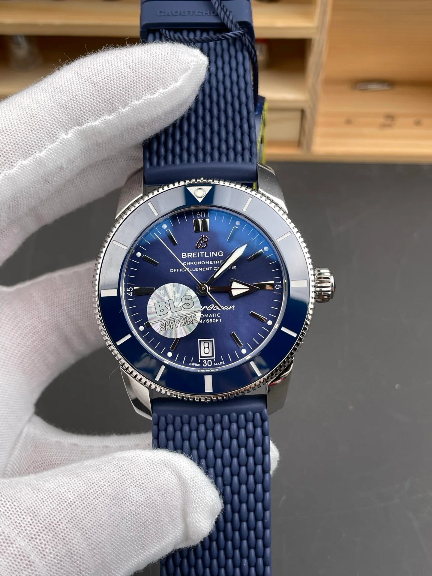 Superocean Heritage Blue Dial