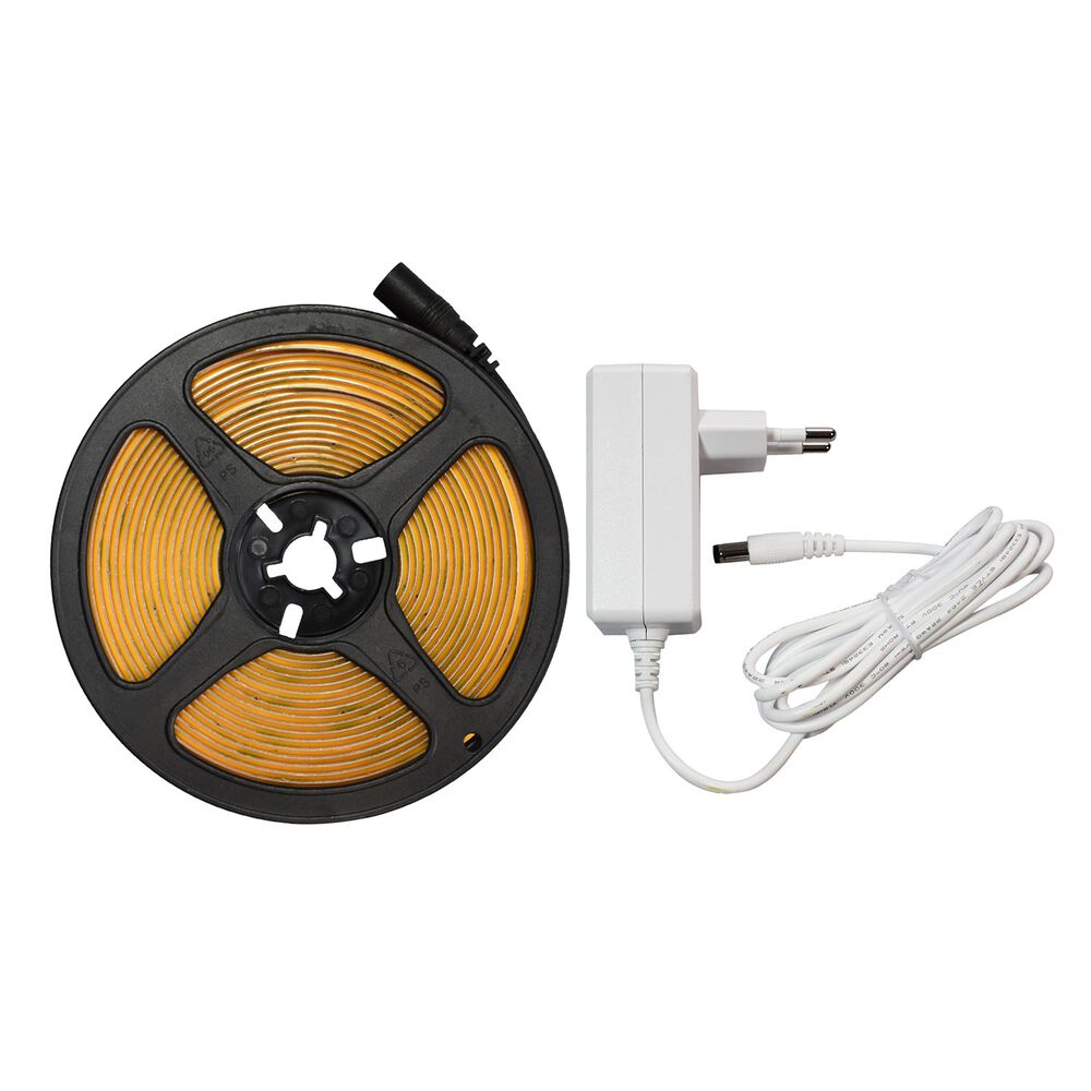 EKO-LIGHT Taśma LED COB 320/m 3000K IP20 Eko-Light, 5 m, z zasilaczem