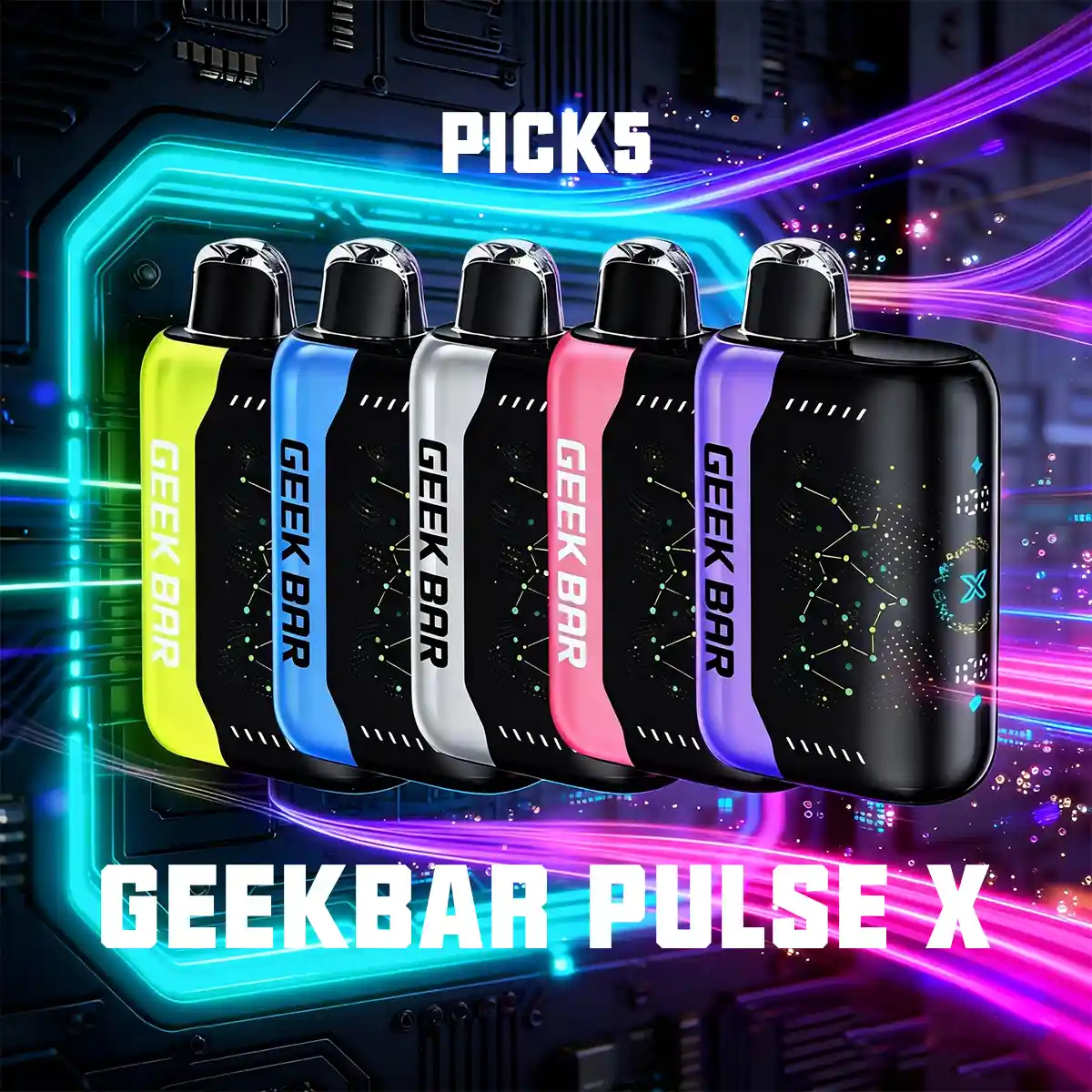 GEEK BAR PULSE X 25000 PUFFS x5=6