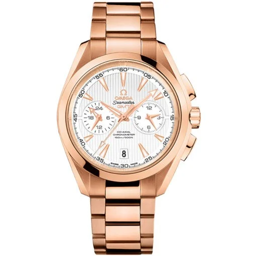 [2026 Mirror Grade]Omega Aqua Terra 150m Co-Axial GMT Chronograph Watch 231.50.43.52.02.001