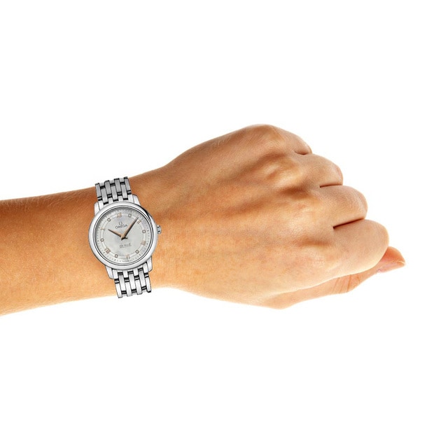 [2026 Mirror Grade]Omega De Ville Ladies 27mm Quartz Stainless Steel Watch-P17331204