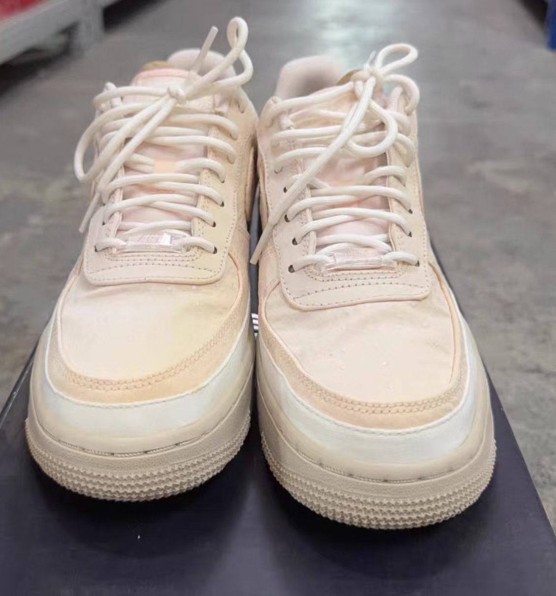 Nike Air Force 1 Low "Textured Pink" / "Wrinkled Leather"