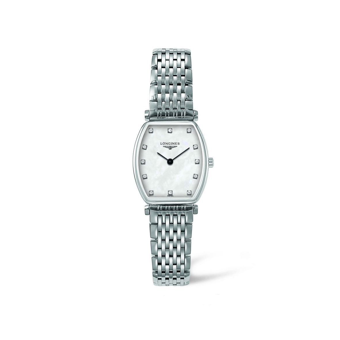 [2026 Mirror Grade]Longines Women's L4.205.4.87.6 La Grande Classique Diamond Stainless Steel Watch