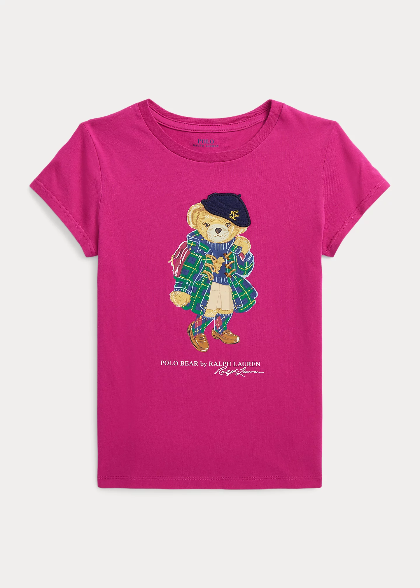 Polo Bear Cotton Jersey Tee