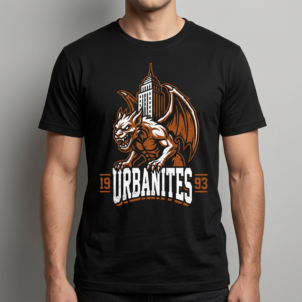 City Varsity Tee, Vintage Athletic Graphic T-Shirt, Unisex Streetwear Shirt CityTee3