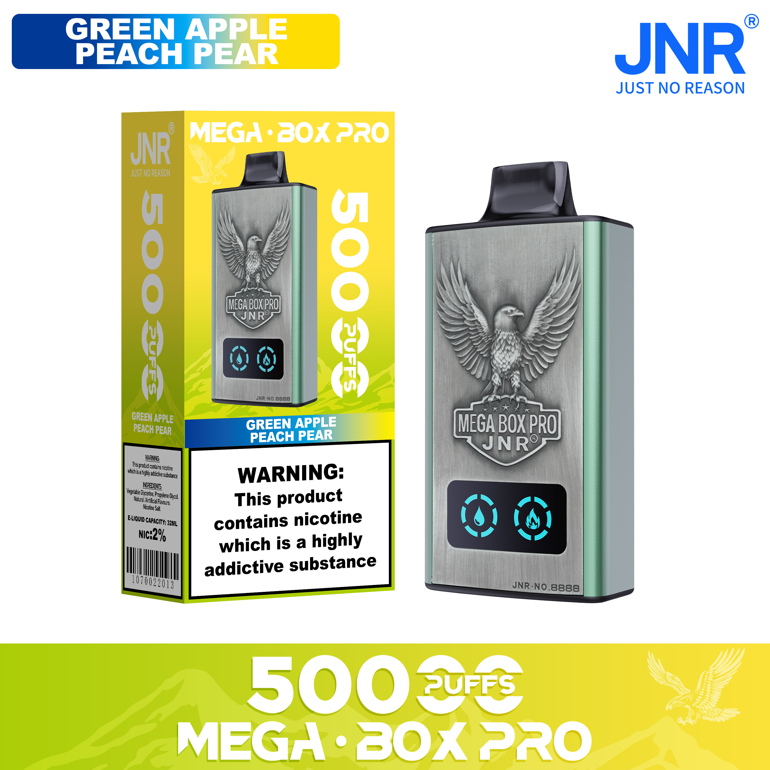 Mega Box Pro 50000 Puffs Disposable Vape - Vente en Gros / Groothandel