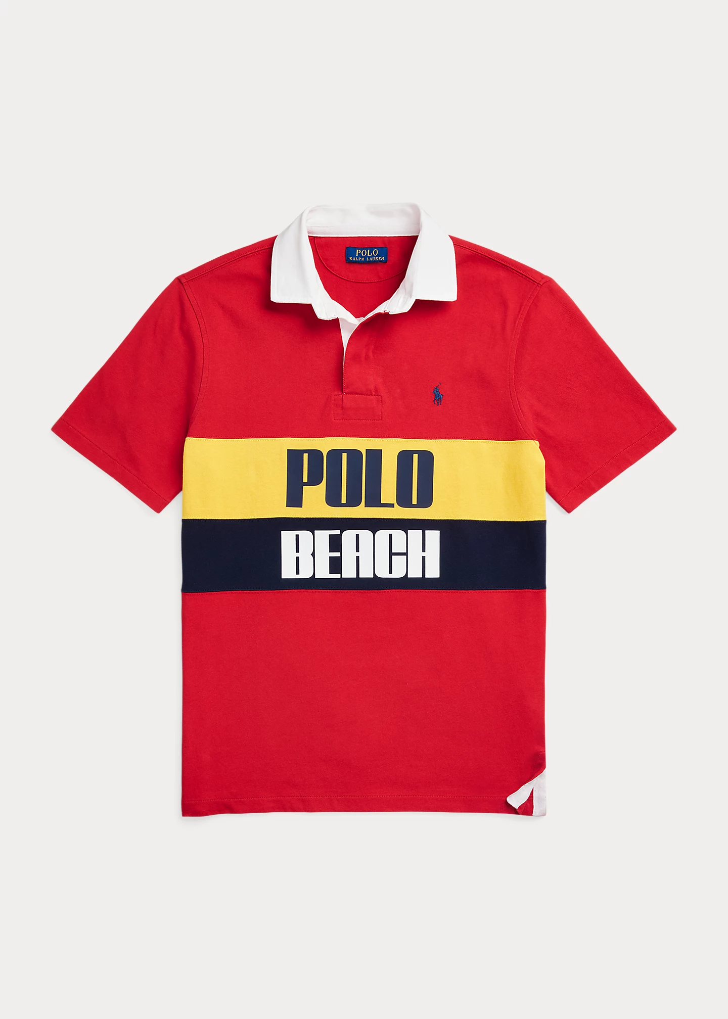 Classic Fit Polo Beach Rugby Shirt