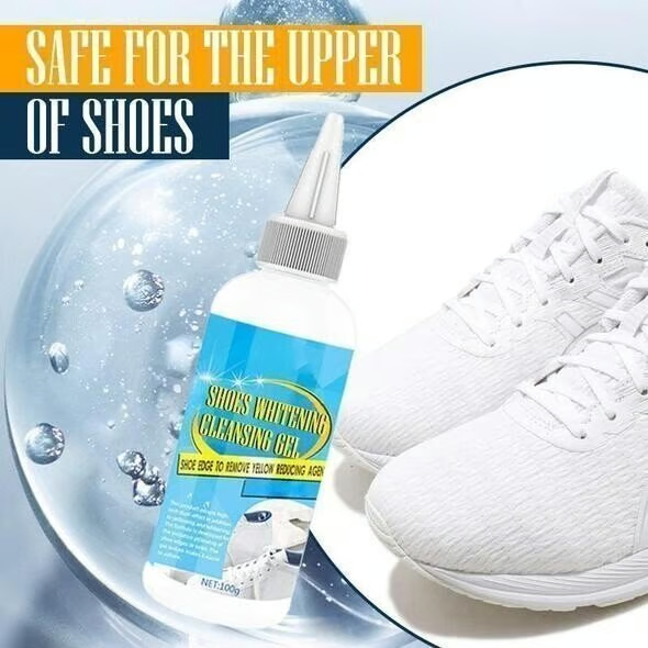 Shoes Whitening Cleaning Set Anti-Oxidation Gel (A Masking Tape Free)