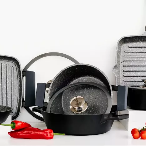 MARKA DUKA Garnek z pokrywką DUKA GOTA COOK 2900 ml aluminium