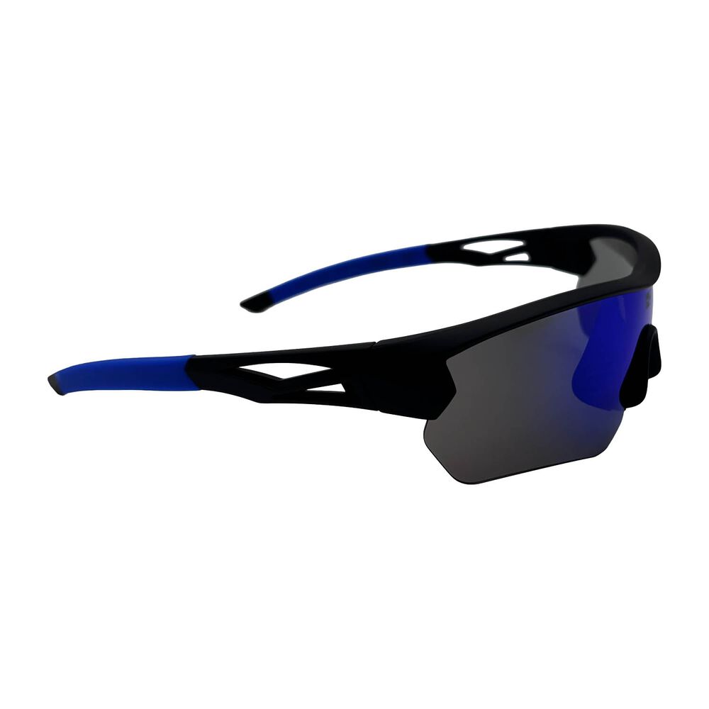 HIMOUNTAIN Okulary przeciwsłoneczne sportowe UV400 HiMountain, czarno-niebieskie