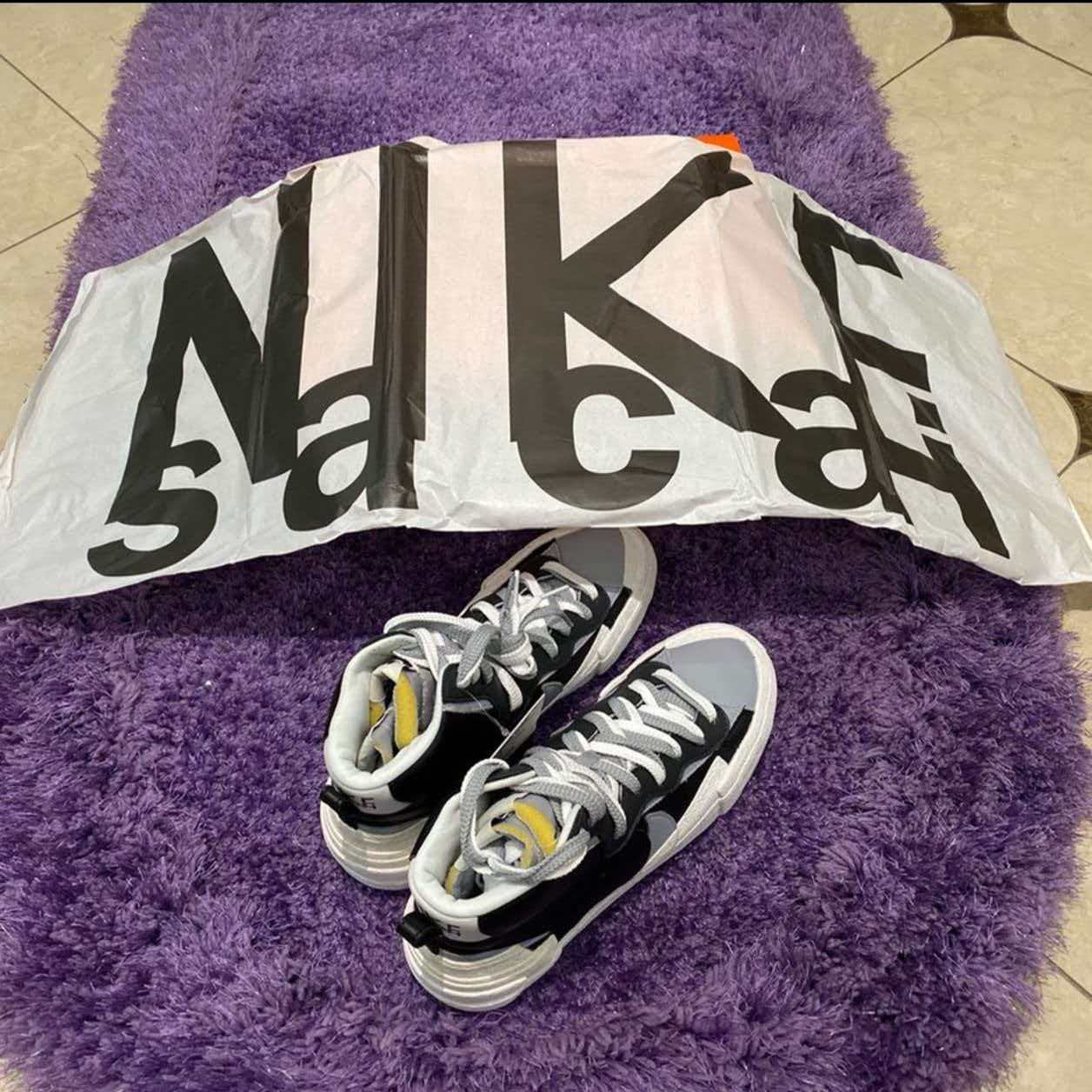 sacai × Nike Blazer Mid