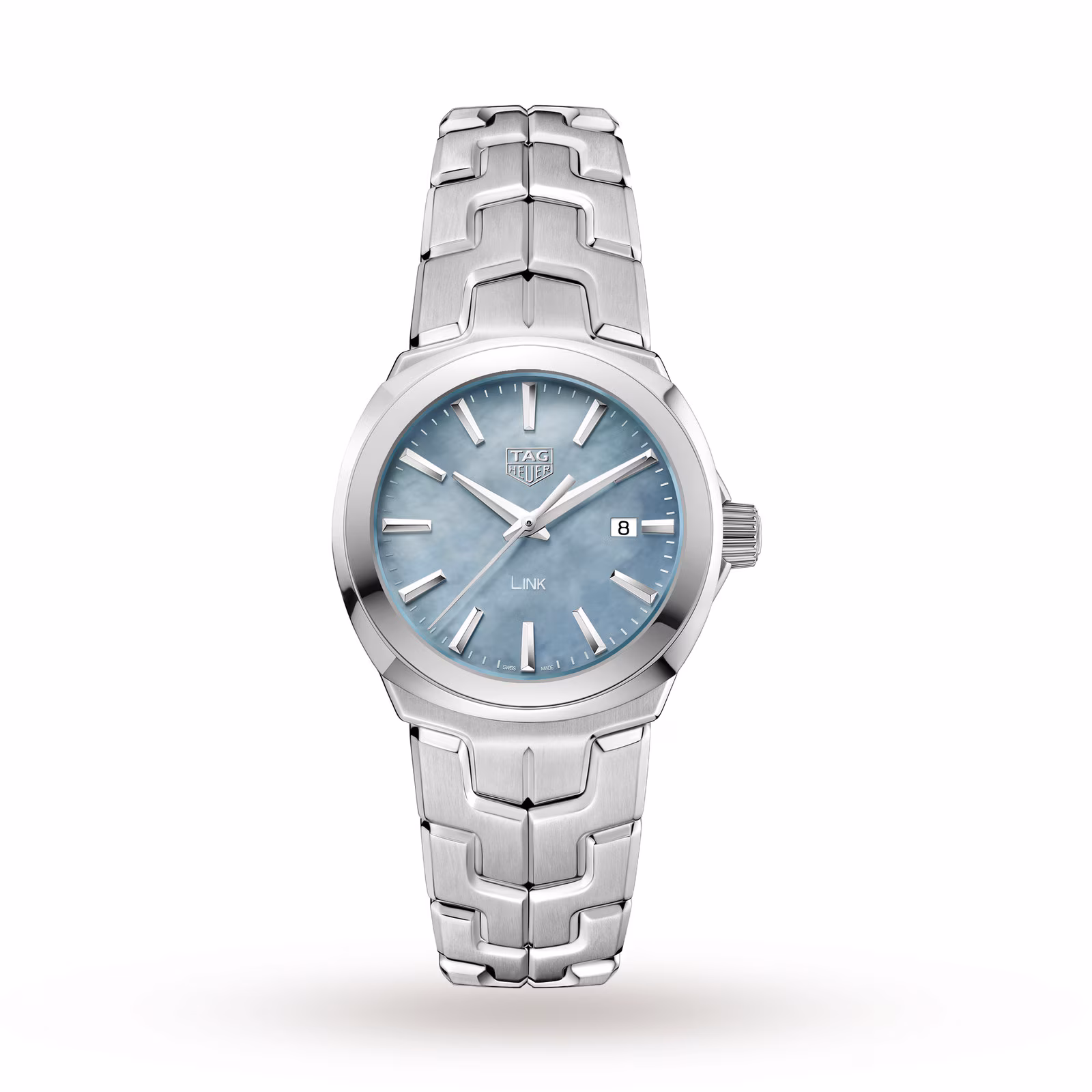 [2026 Mirror Grade]TAG Heuer Link Quartz Date Mother Of Pearl Ladies Watch WBC1311.BA0600