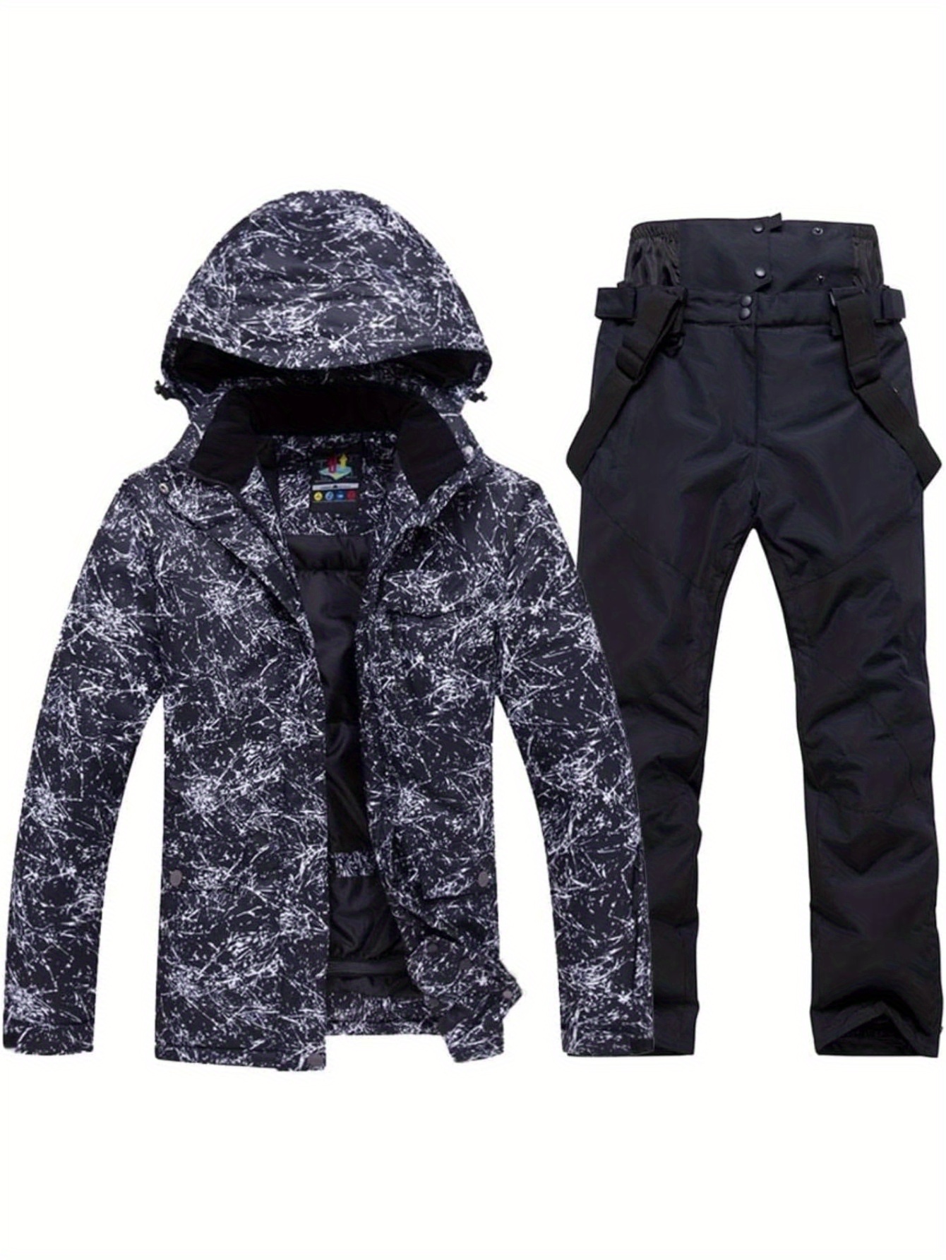 Women’s Winter Snow Suit Waterproof Windproof Ski Jacket and Pants Set