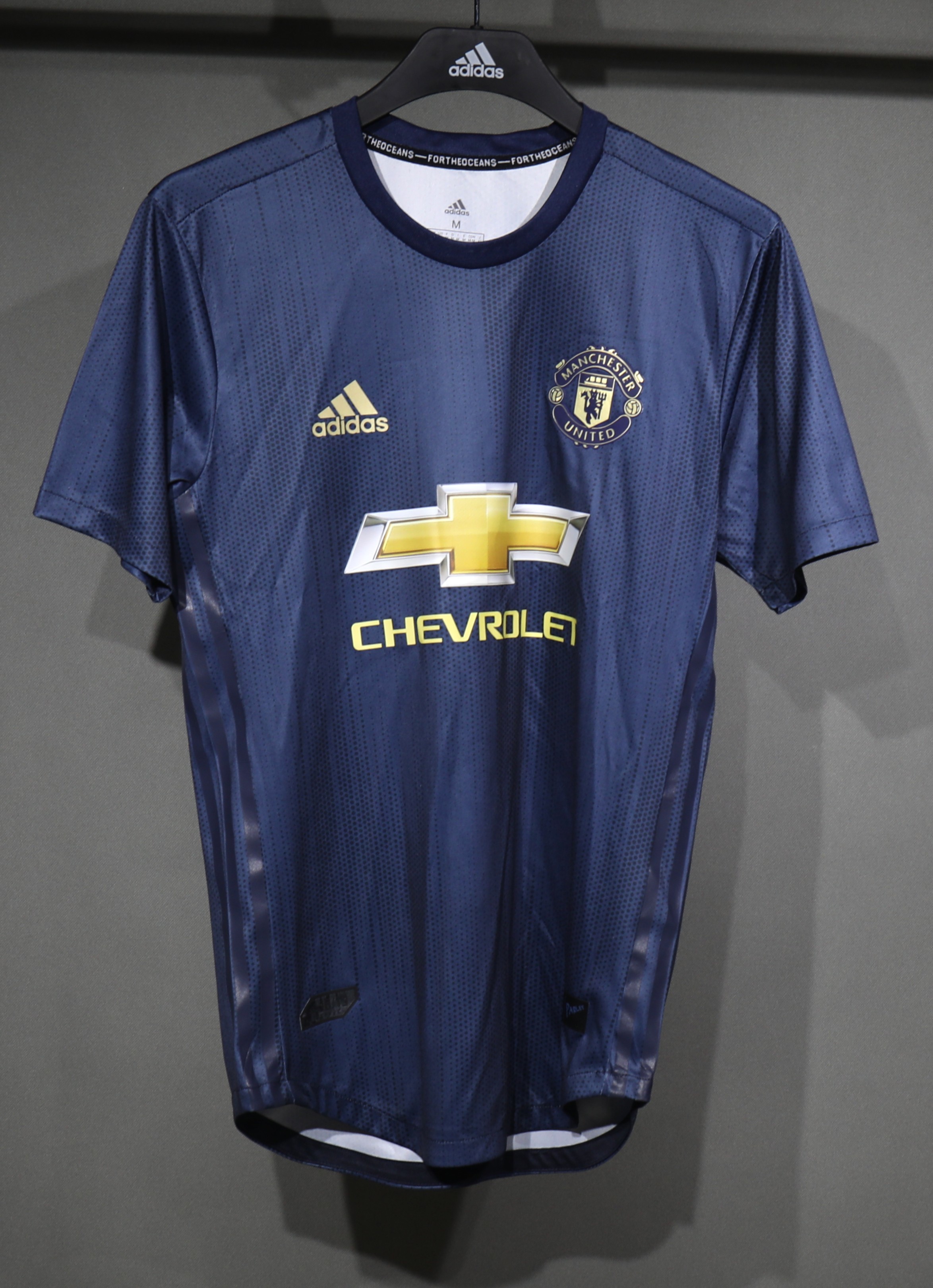 Manchester United Retro Authentic Third Away Football Jersey Shirt 2018/19