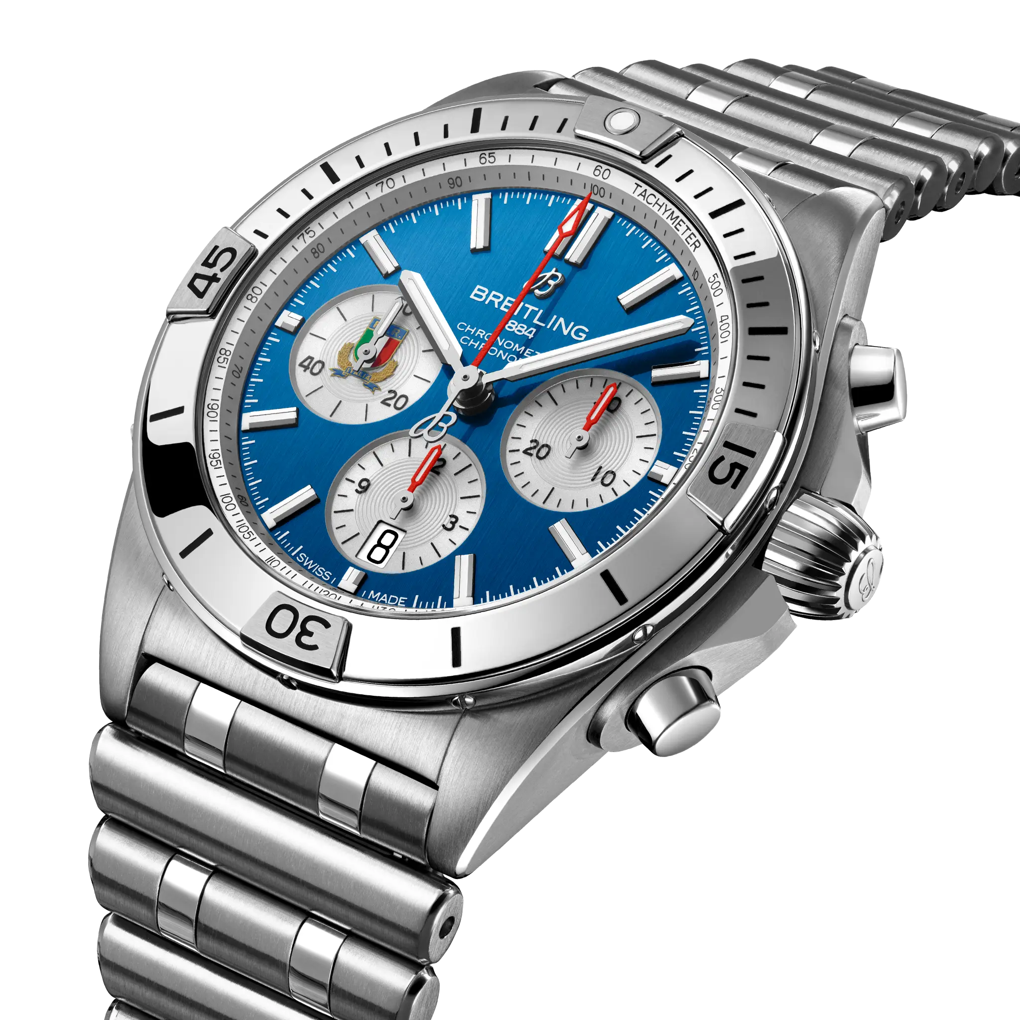 [2026 Mirror Grade]Breitling Chronomat B01 42 Six Nations Italy AB0134A41C1A1