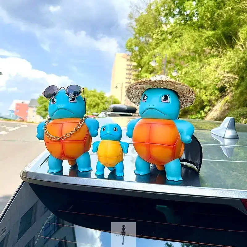 Cute Pokemon Squirtle Car Standing