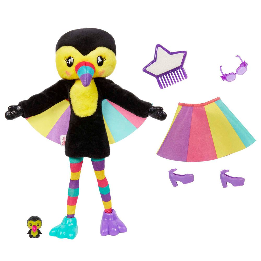 BARBIE CUTIE REVEALLalka Barbie® Cutie Reveal™, z tukanem