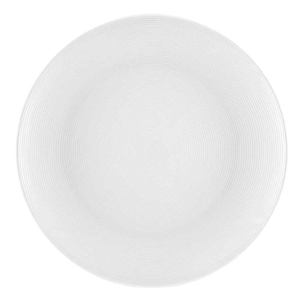 LUBIANA Zestaw obiadowy z porcelany na 6 osób Lubiana Modern, 18 elementów, biały