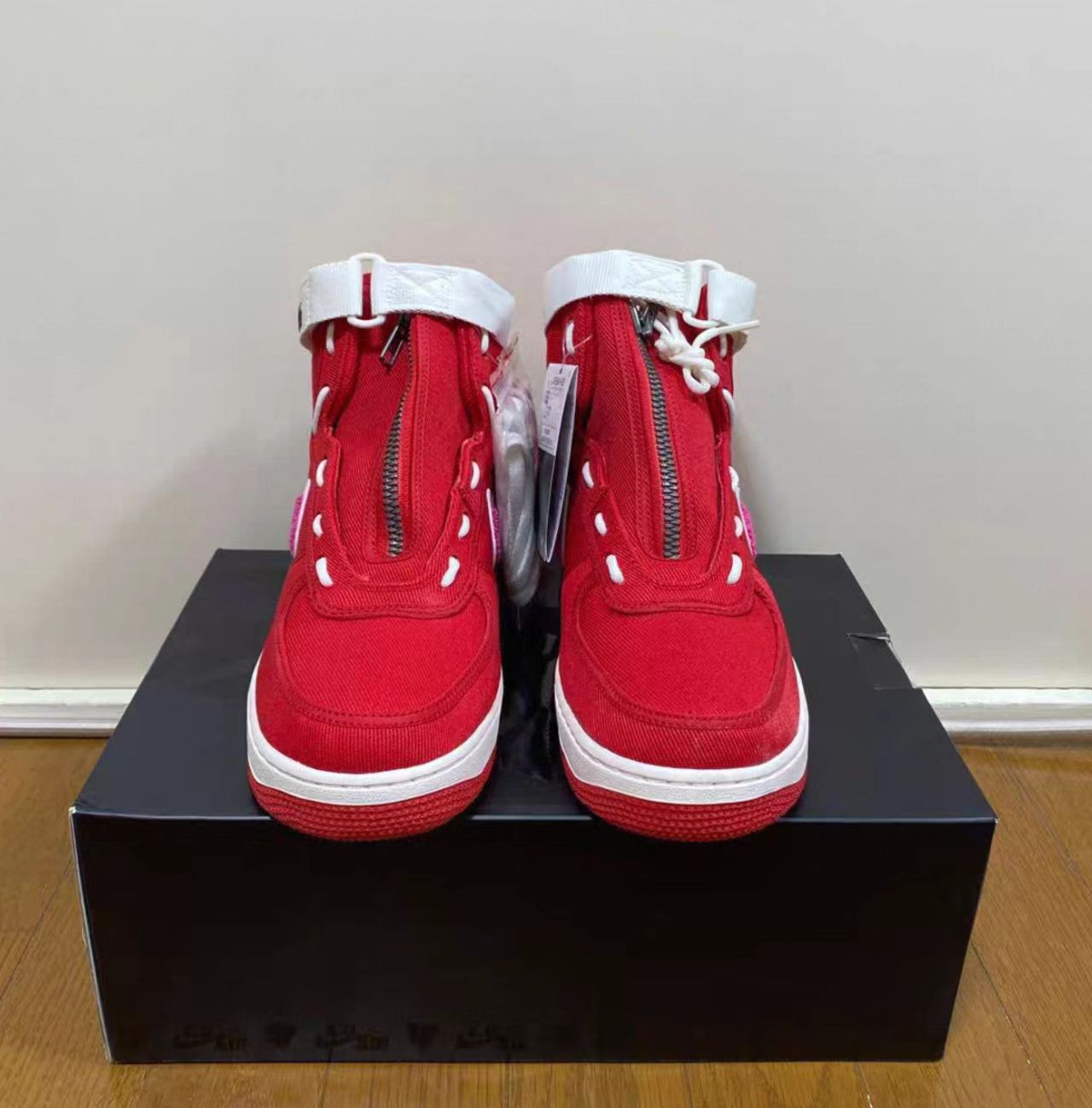 Nike Air Force 1 Mid x E.U. "Red/Pink"