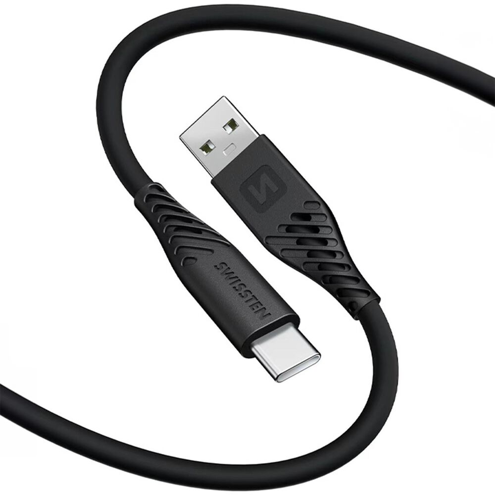 SWISSTENKabel USB - USB-C Swissten, 60 W, 1,5 m