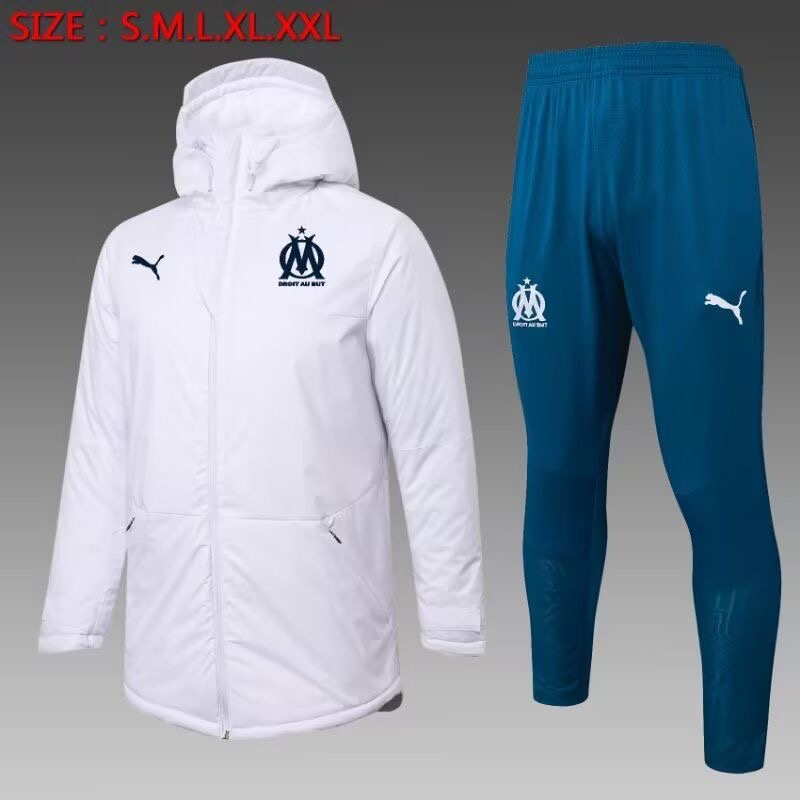 Marseille Cotton Hoodie Coat With Pants White 2025/26