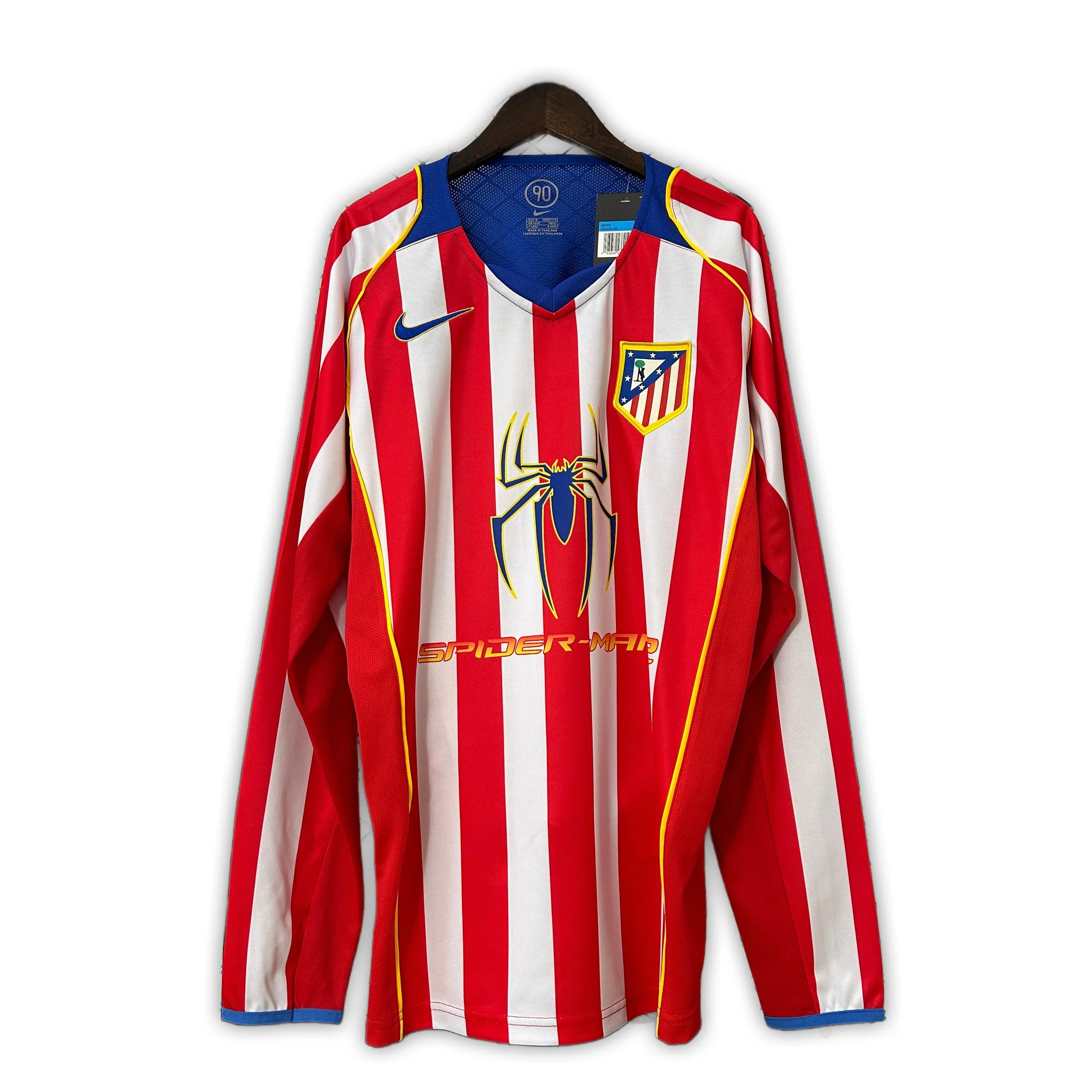 Atletico Madrid 2004/05 Home Long Sleeve