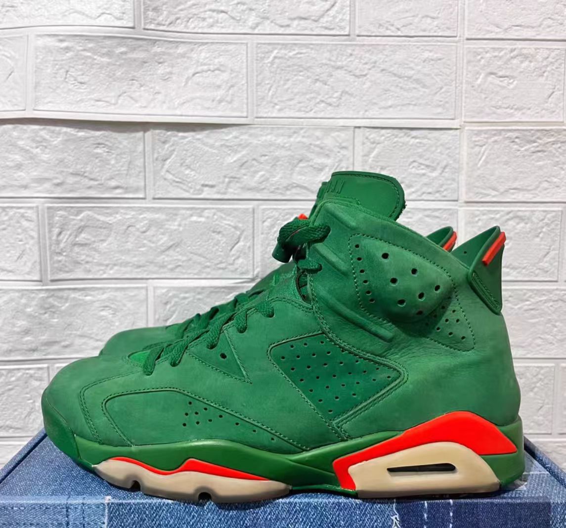 Air Jordan 6 Retro NRG "Green Suede Gatorade"