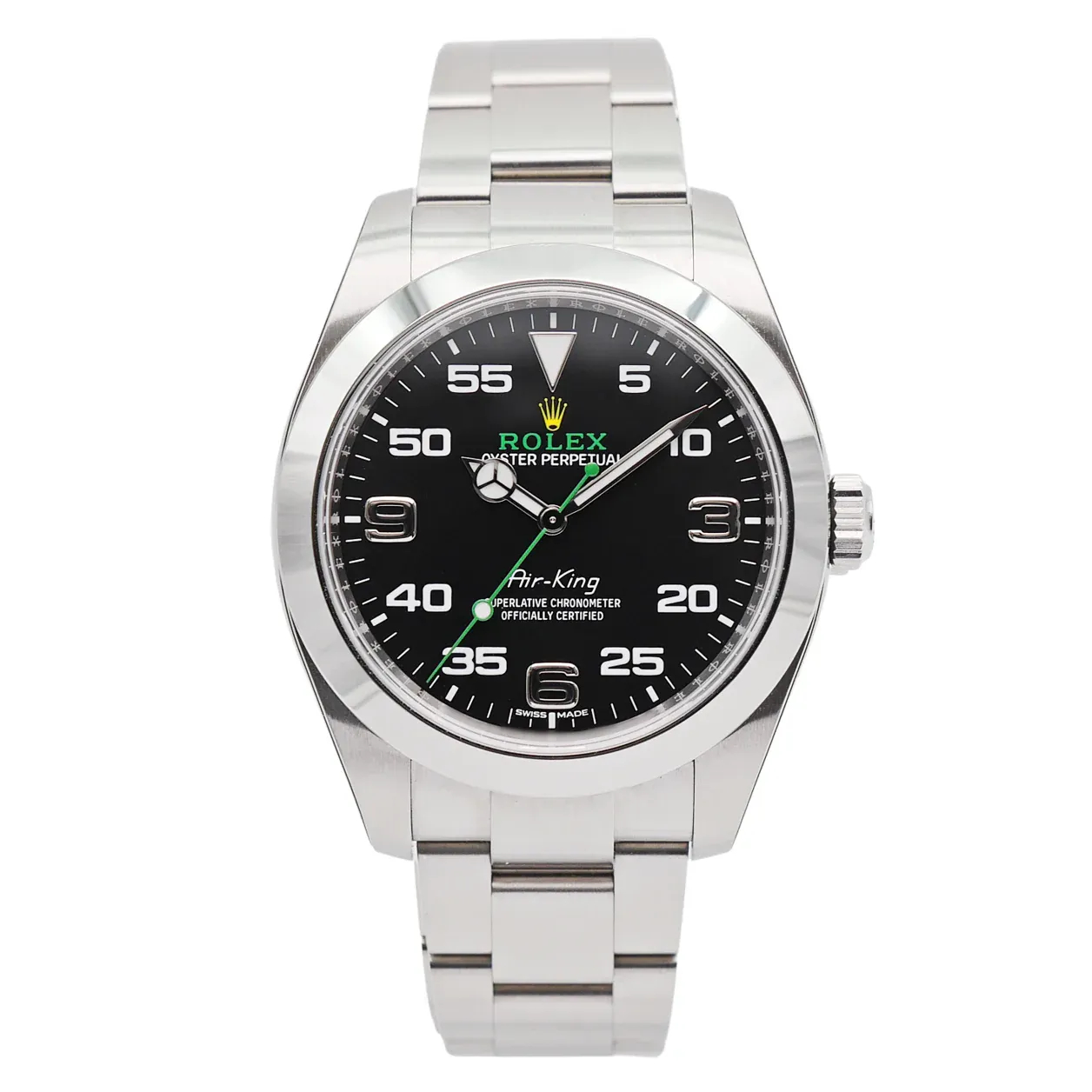 [2026 Mirror Grade]Rolex Air-King 38mm Black Dial 116900