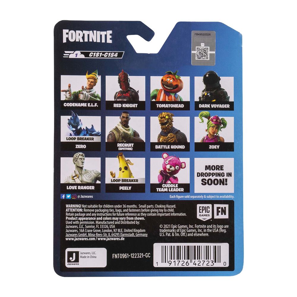 FORTNITEFigurka Fortnite Carbide, 6,5 cm, ruchoma