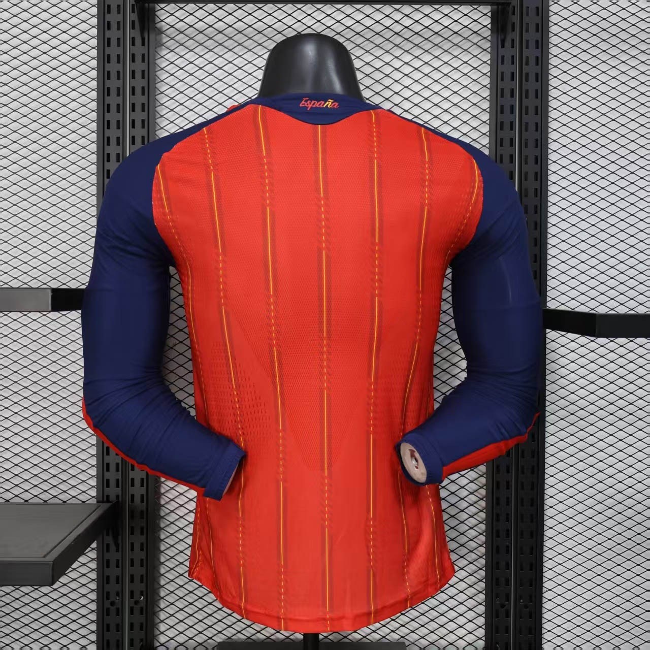 2026 Player Version Long Sleeve Spain Home Shirt