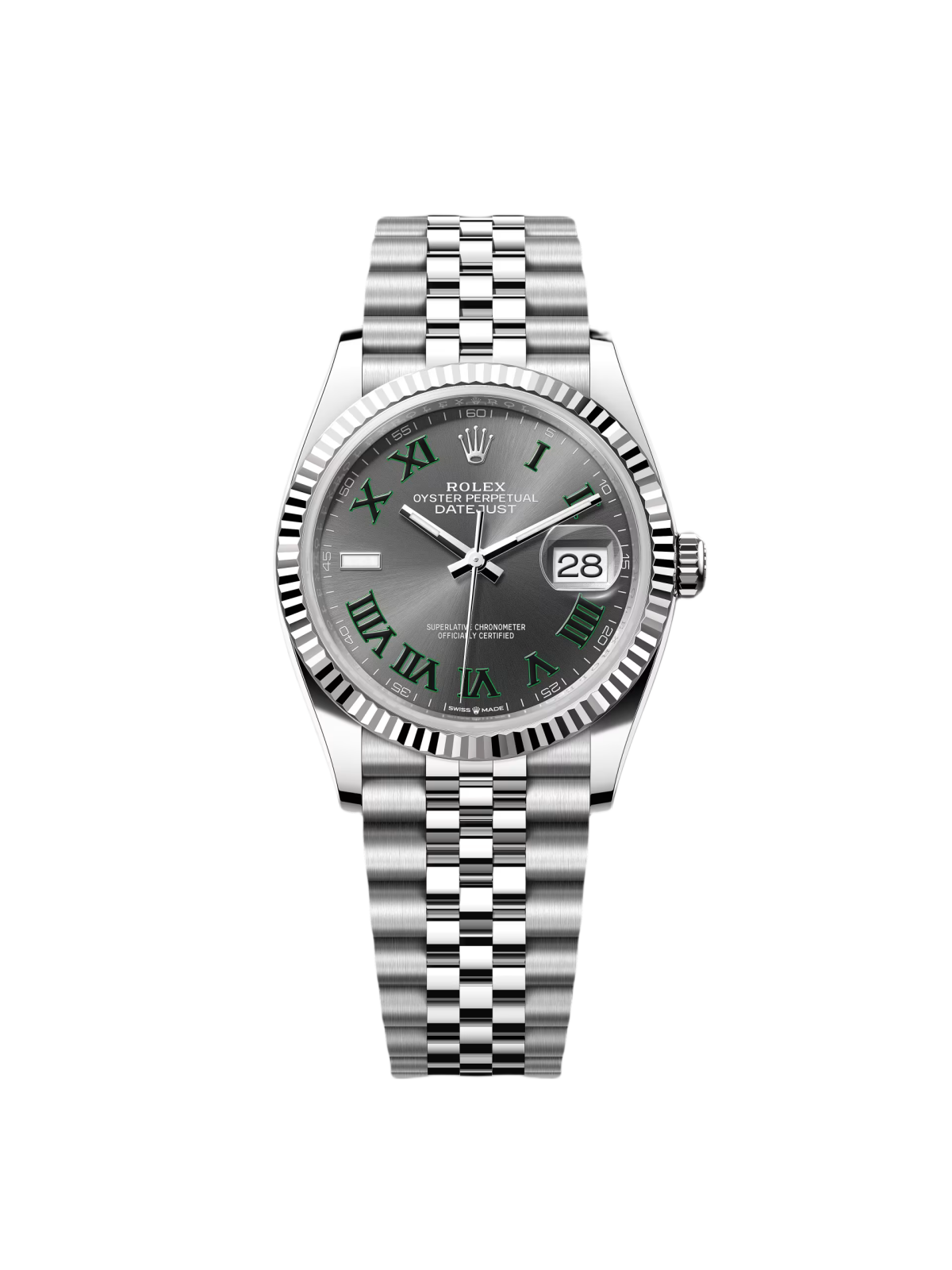[2026 Mirror Grade]RLX  Datejust 36mm 126234 Datejust Slate Roman Dial Jubilee Watch