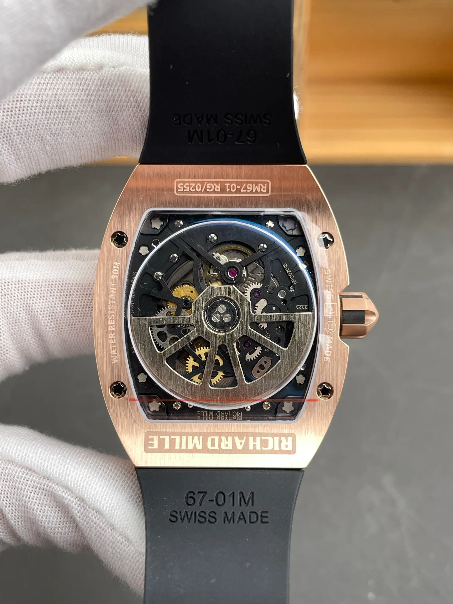 RM67-01 Rose Gold Case