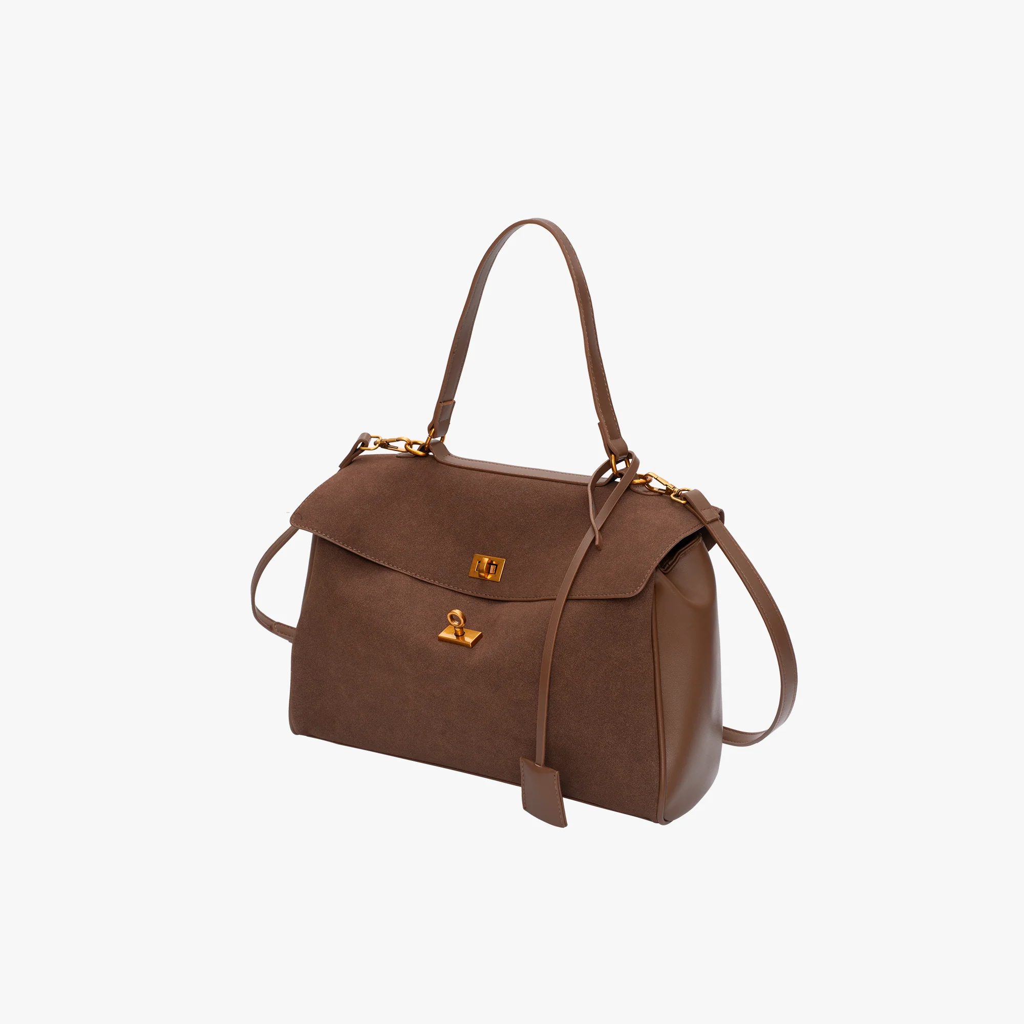 Suede Tote