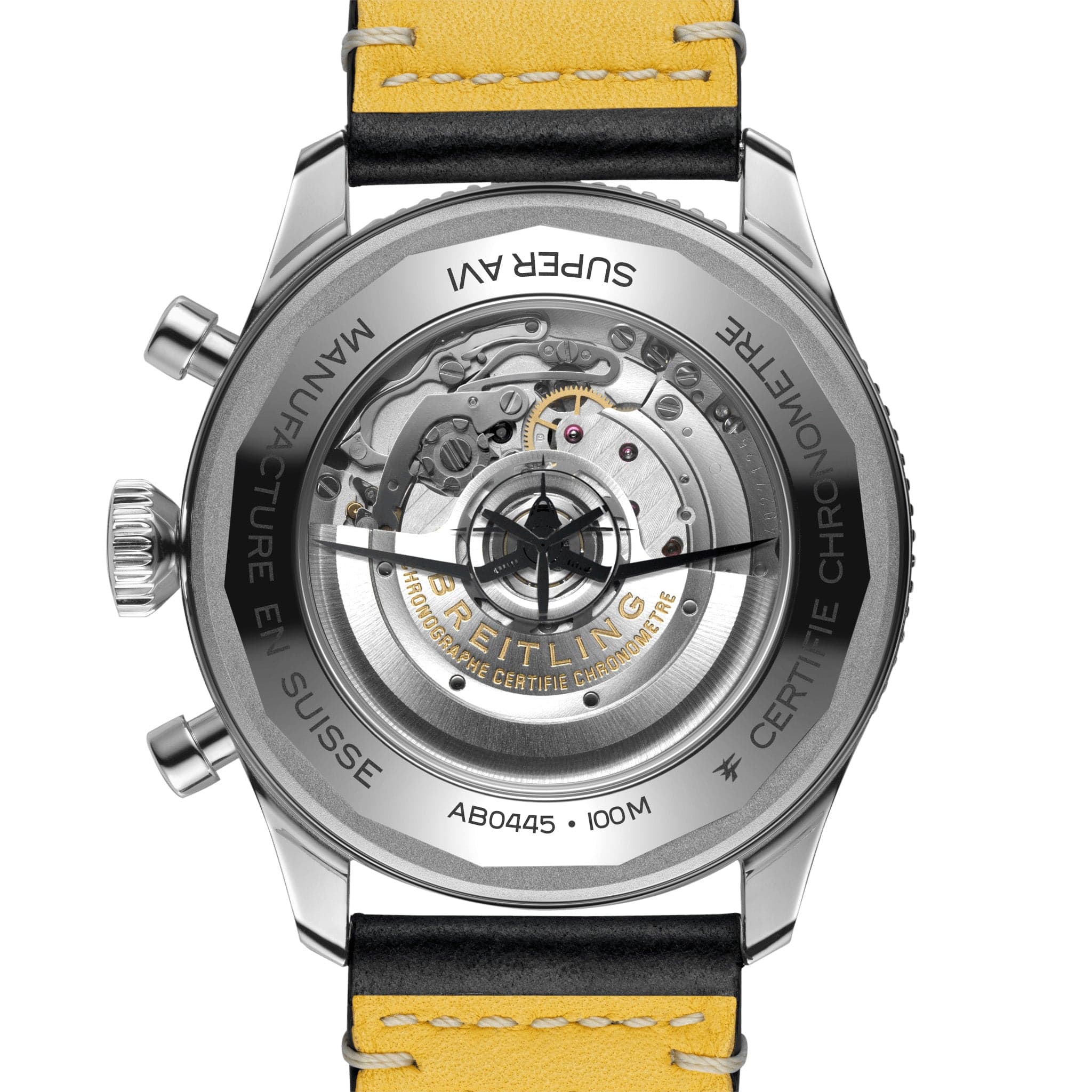 [2026 Mirror Grade]Super AVI B04 Chronograph GMT 46 Tribute To Vought F4U Corsair AB04451A1C1X1