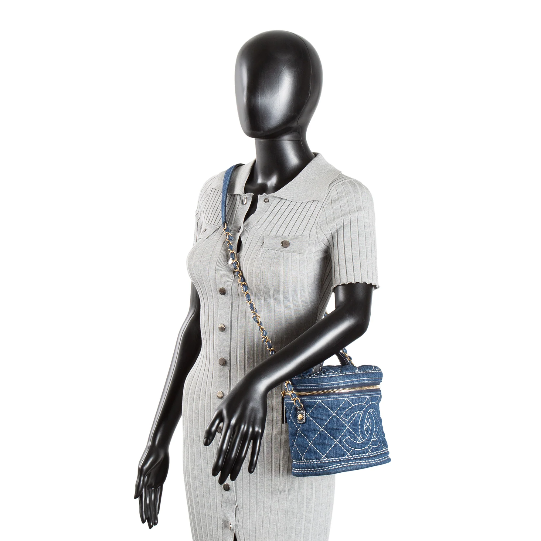 CHANEL Denim Trip Vanity Case