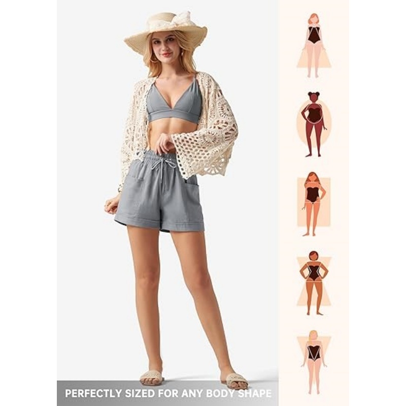 Women's Linen Shorts