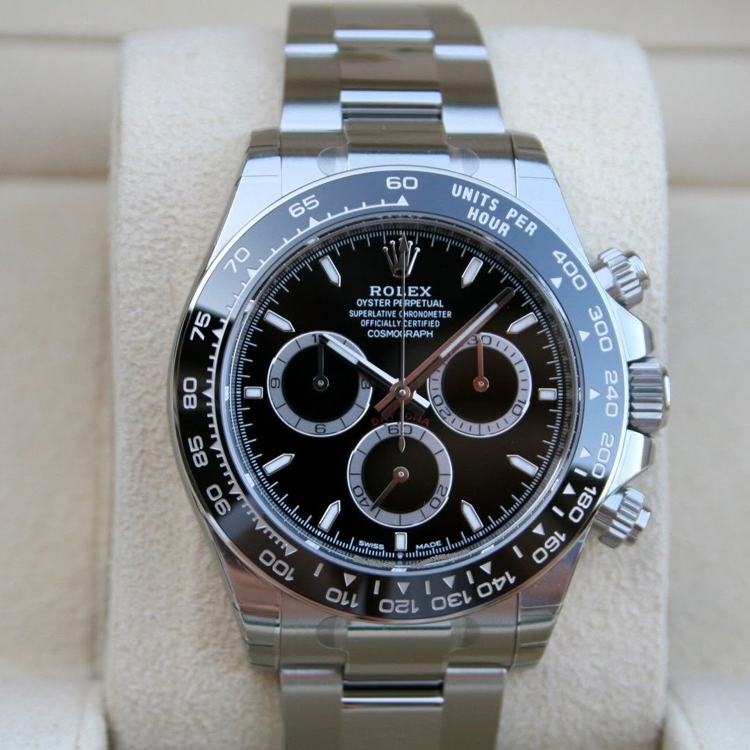 [2026 Mirror Grade]Rolex Daytona 40mm Stainless Steel Black Dial  m126500ln-0002