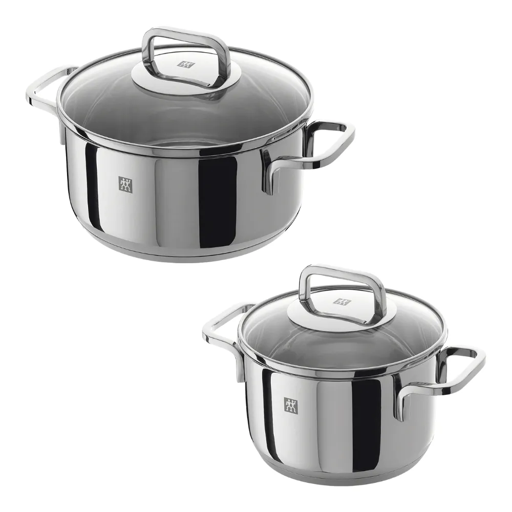 Zwilling Quadro 5-Piece Stainless Steel Cookware Set