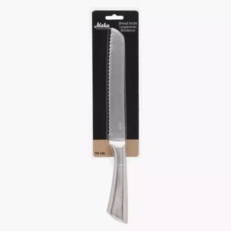 Nóż do chleba MAKU VASS 34 cm stalowy