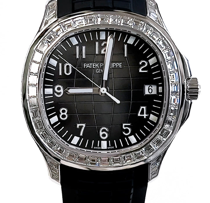 [2026 Mirror Grade]Patek Philippe Aquanaut Diamond Bezel 5167/300G-010