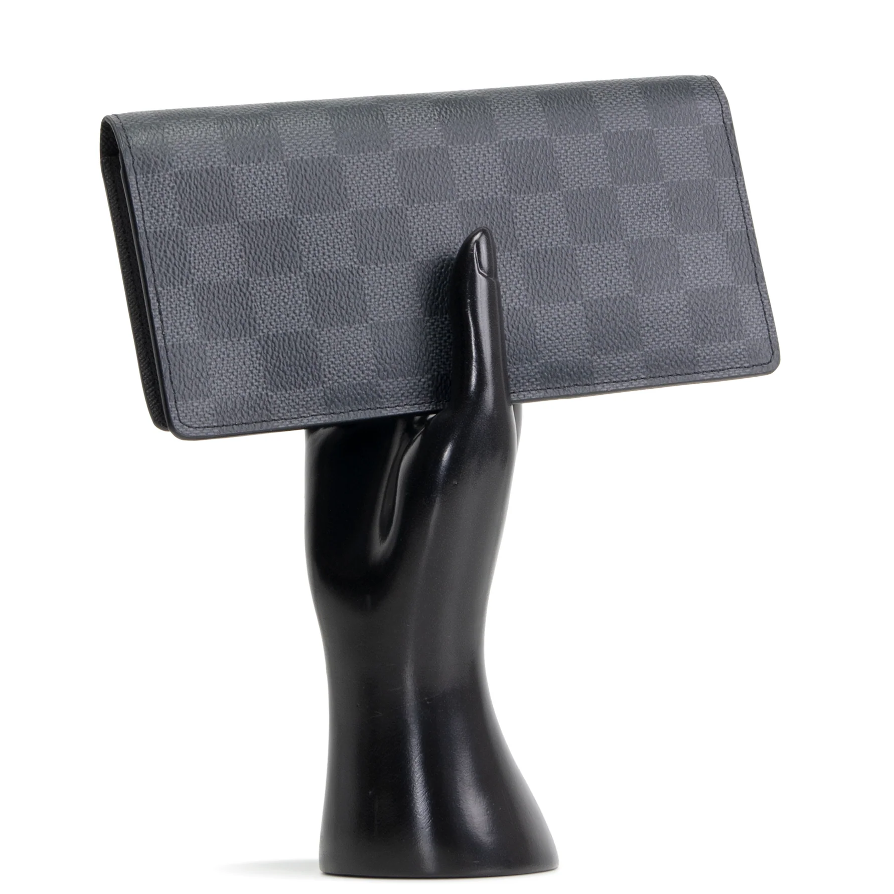 LOUIS VUITTON Damier Graphite Brazza Wallet