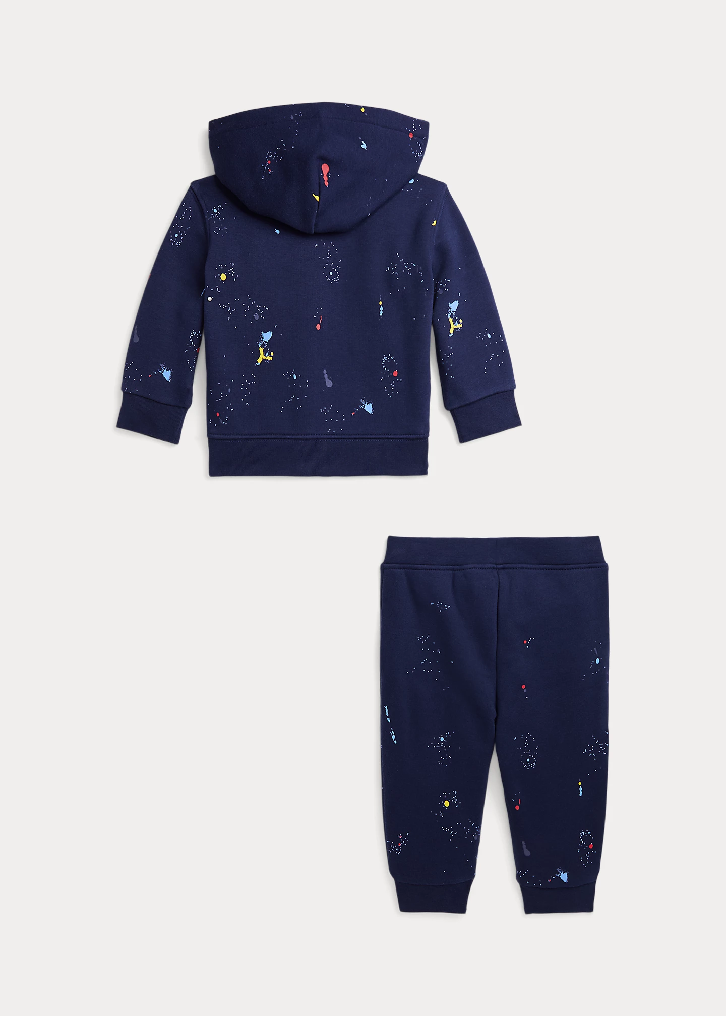 Logo Fleece Full-Zip Hoodie & Pant Set